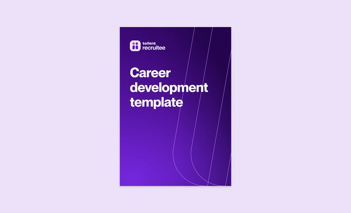 Career development template | Tellent Recruitee